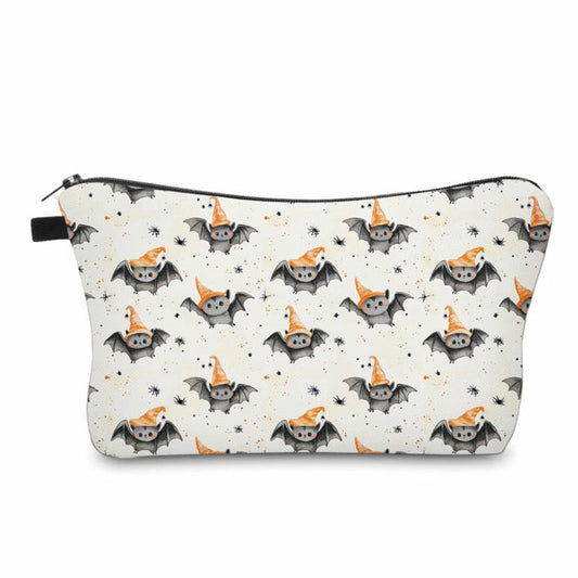 Pouch - Halloween Fall - Bat Orange Hat