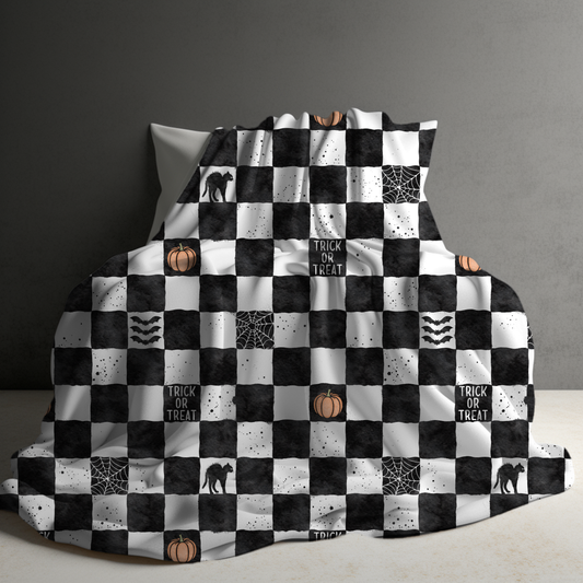 Blanket Halloween #5 - Checkered Halloween - PREORDER ends 7/25
