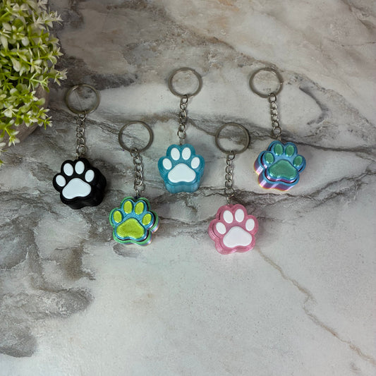 Keychain Clicker Toy - Paw Print