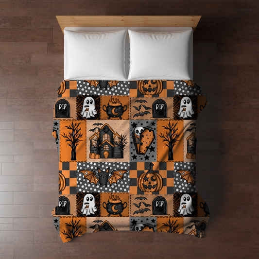 Blanket Halloween #34 - Patchwork Halloween - PREORDER ends 7/25