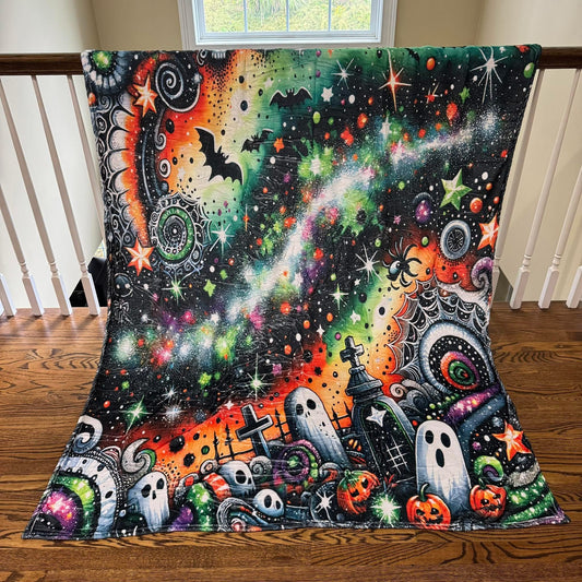 Blanket Halloween #27 - Graveyard Swirl - PREORDER ends 7/25