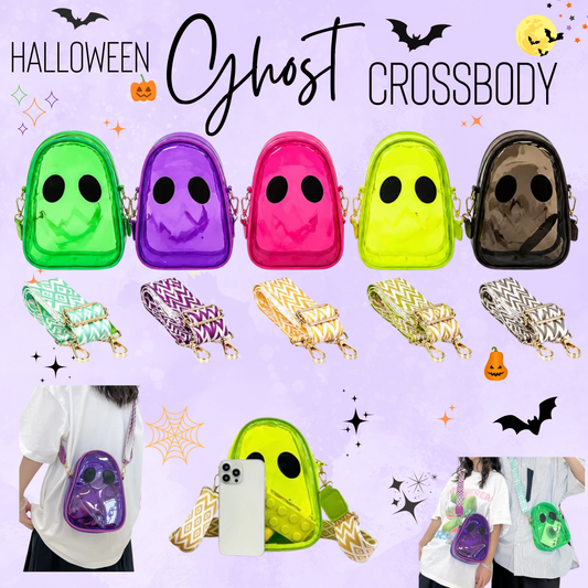 Ghost Clear Crossbody - Halloween - PREORDER